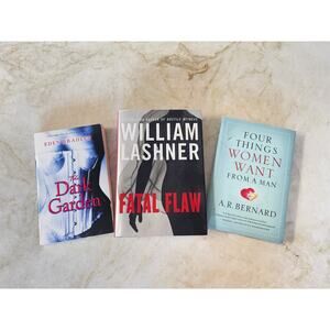 Books The Dark Garden, Fatal Flaw, Four Things Women Want